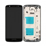 LCD + Touch + Frame for Motorola G6 Blue (Service Pack)