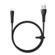 Mcdodo charging/data cable Micro USB with LED indicator 1.2m Flying Fish Series, black