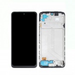 LCD OLED + dotyk + rámeček osazený pro Xiaomi Redmi Note 10 Tarnish (OEM)