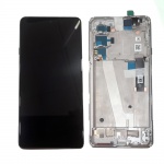 LCD + Touch + Frame for Motorola Edge 20 Frosted Grey (Service Pack)