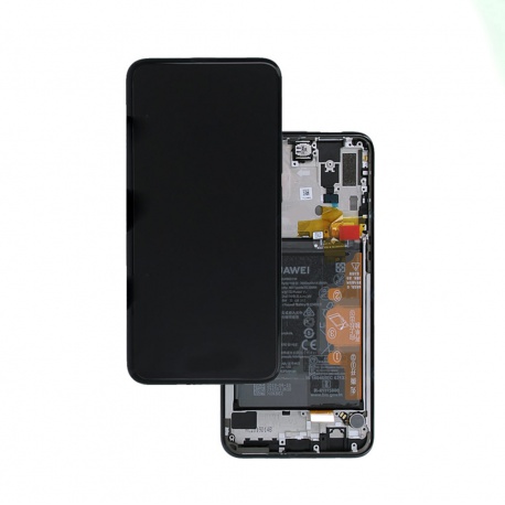 LCD + touch + frame + battery for Huawei P Smart Z/Y9 Prime 2019 black (Service Pack)