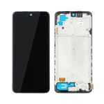 LCD + Touch + Frame for Xiaomi Redmi Note 10S Black (Service pack)