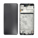 LCD + Touch + Frame for Samsung Galaxy M52s 5G 2021 M526 Black (Service Pack)