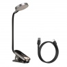 Baseus LED reading lamp with clip, grey