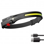 Headlamp USB-C Charging Black