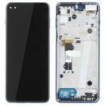 LCD + dotyk + rámeček pro Motorola G 5G Plus modrá (Service Pack)