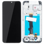 LCD + Touch + Frame for Motorola E7/E7i Power Black (Service Pack)