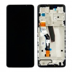 LCD + Touch + Frame for Motorola G51 Black (Service Pack)