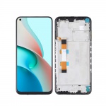 LCD + touchscreen + frame for Xiaomi Redmi Note 9T black (OEM)