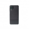 Back Cover For Samsung Galaxy A12 A125 Black (OEM)+ lens&frame