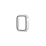 COTEetCI lntegrated Shell and Film Protective Case for Apple Watch 7 41mm White