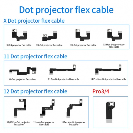 JC flex kabel pro dot projector pro Apple iPhone XR