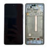 LCD + touch + frame for Samsung Galaxy A53 A536 5G 2022 blue (Service Pack)