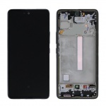 LCD + Touch + Frame for Samsung Galaxy A73 A736 5G 2022 Black (Service Pack)