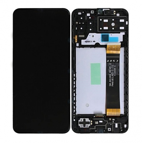 LCD + touch + frame for Samsung Galaxy A13 A135F black (Service Pack)