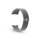 RhinoTech steel Milanese loop band for Apple Watch 42/44/45/49mm silver