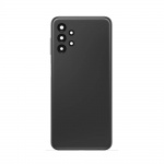 Zadní kryt + čočky kamer + rámeček pro Samsung Galaxy A13 A135 černá (OEM)