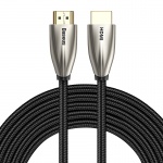 Baseus Horizontal 4KHDMI Male To 4KHDMI Male Adapter Cable 5m Black