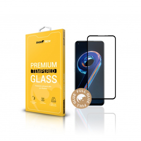 RhinoTech Tvrzené ochranné 2.5D sklo pro Realme 9 5G / 9 Pro (Full Glue)