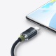 Baseus Crystal Shine Series charging / data cable USB-A / USB-C 100W 1.2m, black