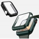 COTECi polycarbonate case with screen protection for Apple Watch 7 45mm green