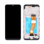LCD + Touch + Frame for Samsung Galaxy A03 A035G Black (Service Pack)