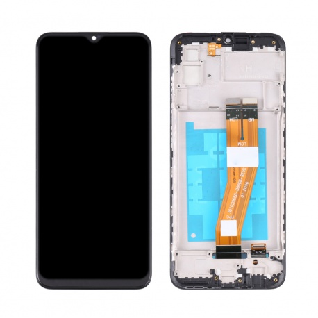 LCD + touch + frame for Samsung Galaxy A03 A035G black (Service Pack)