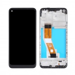 LCD + Touch + Frame for Samsung Galaxy M11 M115 Black (Service Pack)
