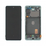 LCD + Touch + Frame for Samsung Galaxy S20 FE 5G G781 Cloud Mint (Service Pack)