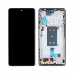 LCD + Touch + Frame for Xiaomi Mi 11T Silver (Service Pack)