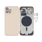 Back Cover Assembled for Apple iPhone 12 Pro (Gold)