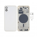Back Cover Assembled for Apple iPhone 12 (White)