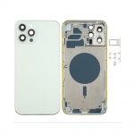Back Cover Assembled for Apple iPhone 12 Pro Max (Silver)