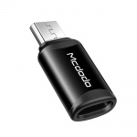 Mcdodo Lightning to Micro USB Connector Black