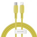 Baseus Colourful Cable Type-C For iP 18W 1.2m Yellow