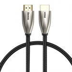 Baseus Horizontal 4KHDMI Male To 4KHDMI Male Adapter Cable 1m Black