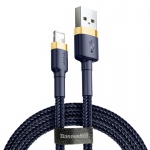 Baseus Cafule Cable USB/Lightning 2.4A 2m Gold/Blue