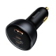 Baseus Qualcomm® Quick Charge™ 5 Technology fast car charger 1x USB-A, 2x Type-C