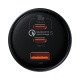 Baseus Qualcomm® Quick Charge™ 5 Technology rychlo nabíječka do auta 1x USB-A, 2x Type-C 1