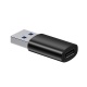 Baseus Ingenuity mini OTG adapter USB-A 3.1, male to USB-C female black