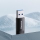 Baseus Ingenuity mini OTG adaptér USB-A 3.1, samec na USB-C samice černá