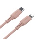 Baseus nabíjecí / datový kabel USB-C / Lightning PD 18W 1,2m Colourful růžová