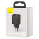 Baseus Super Si fast charger adapter IC 30W black