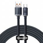 Baseus Crystal Shine Series Fast Charging Data Cable Type-C To Type-C 100W 1.2M Black