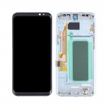 LCD + touch + frame for Samsung Galaxy S8+ black (Service Pack)