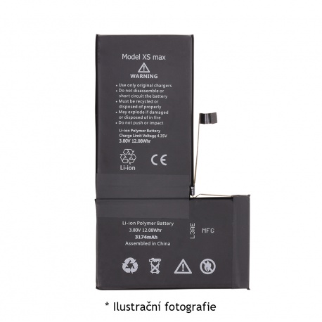 Battery WiTech Tw Chip + adhesive for Apple iPhone XS Max