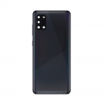 Zadní kryt + čočky + rámeček pro Samsung Galaxy A31 A315 černá (OEM)