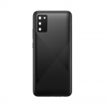 Zadní kryt + čočky + rámeček pro Samsung Galaxy A02s A025G černá (OEM)