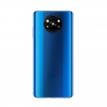 Zadní kryt + čočky + rámeček pro Xiaomi Poco X3 modrá (OEM)