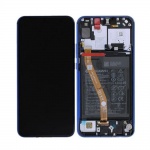 Huawei P Smart Z LCD + Touch + Frame + Battery - Blue (Service Pack)